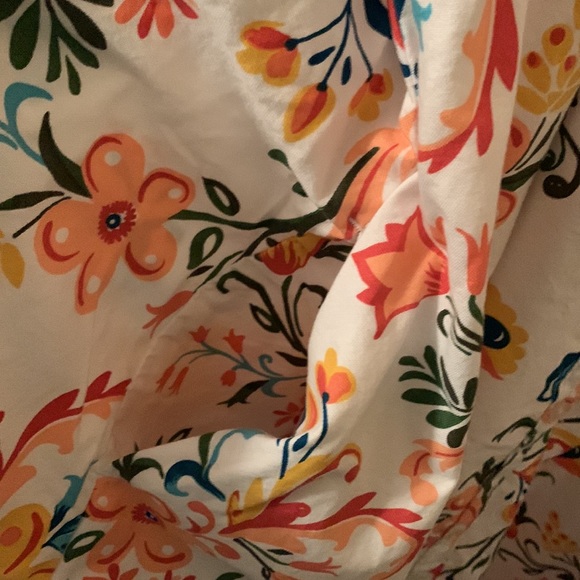 NWT Croft & Barrow beautiful floral fit&flare button up dress w/pockets size 3x - Picture 14 of 14